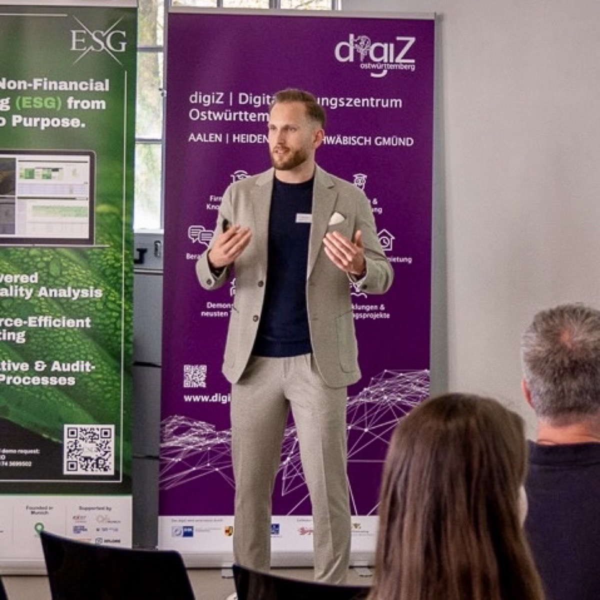 Vortrag zu ESG & KI im digiZ Ostwürttemberg