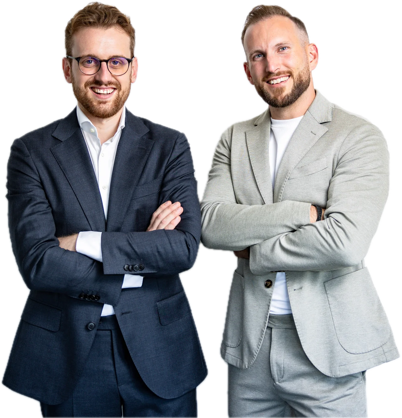 Gabriel Michelberger und Oliver Bührer, die Hosts von Hype oder Hebel