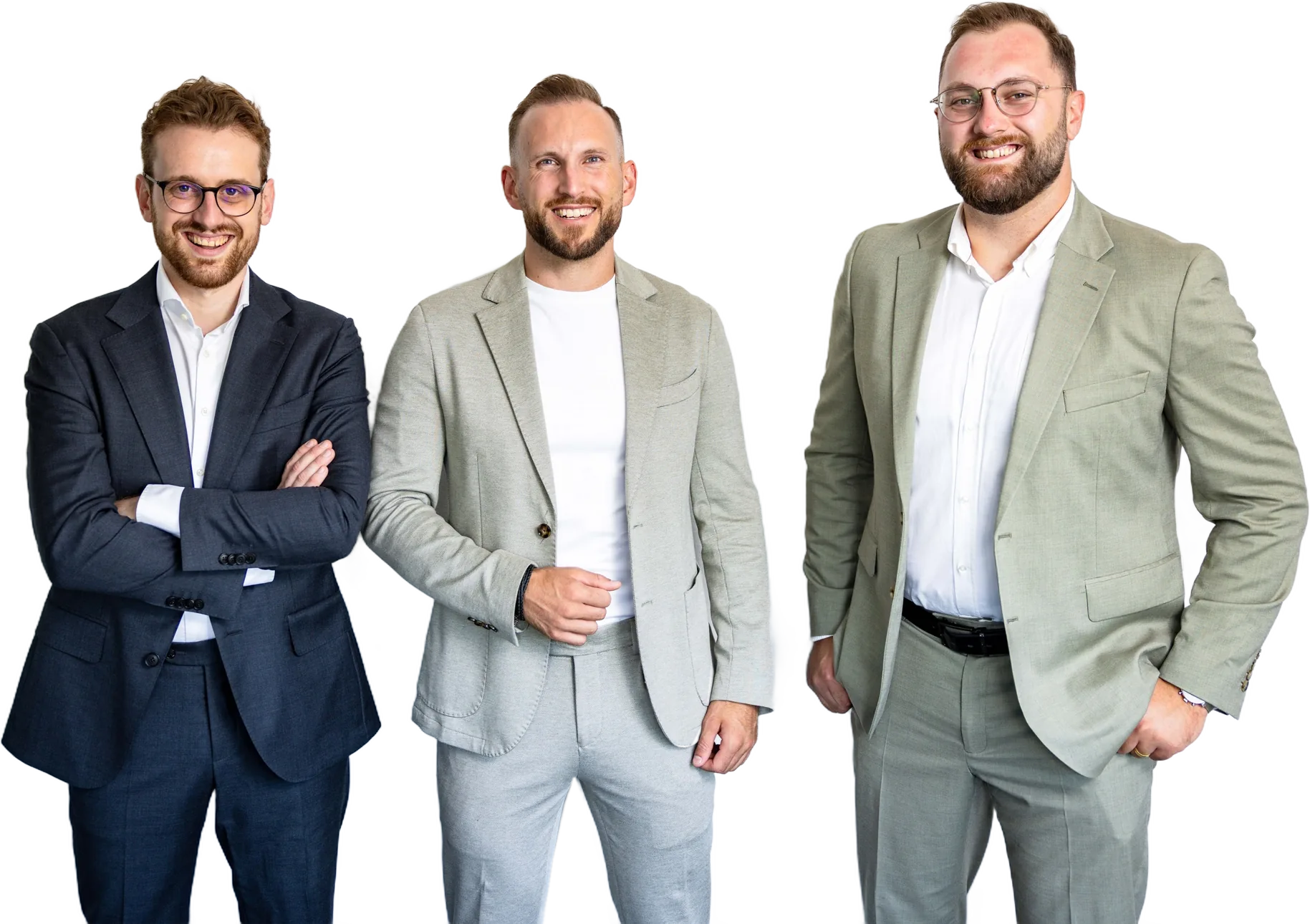 Das SimplifieD Solutions Team – Gabriel Michelberger, Oliver Bührer und Markus Dieing